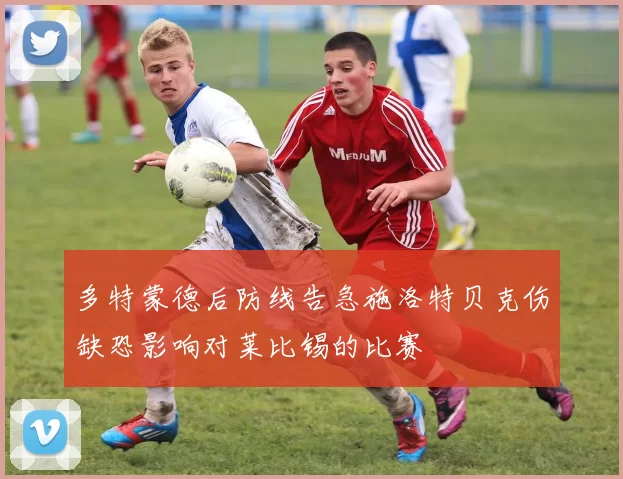 多特蒙德后防线告急施洛特贝克伤缺恐影响对莱比锡的比赛