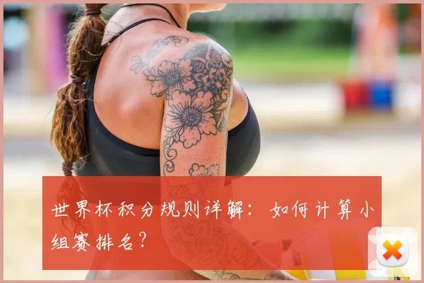 世界杯积分规则详解:如何计算小组赛排名?